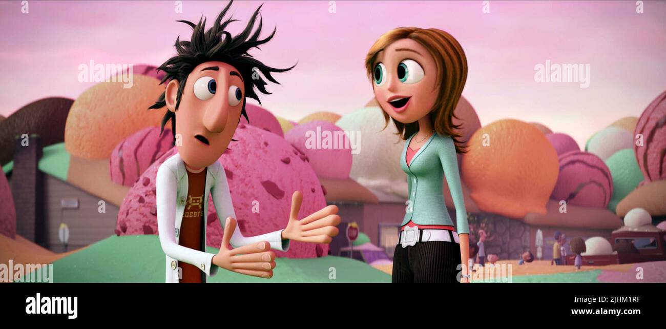 FLINT LOCKWOOD, SAM, CLOUDY WITH A CHANCE OF MEATBALLS, 2009 Stock
