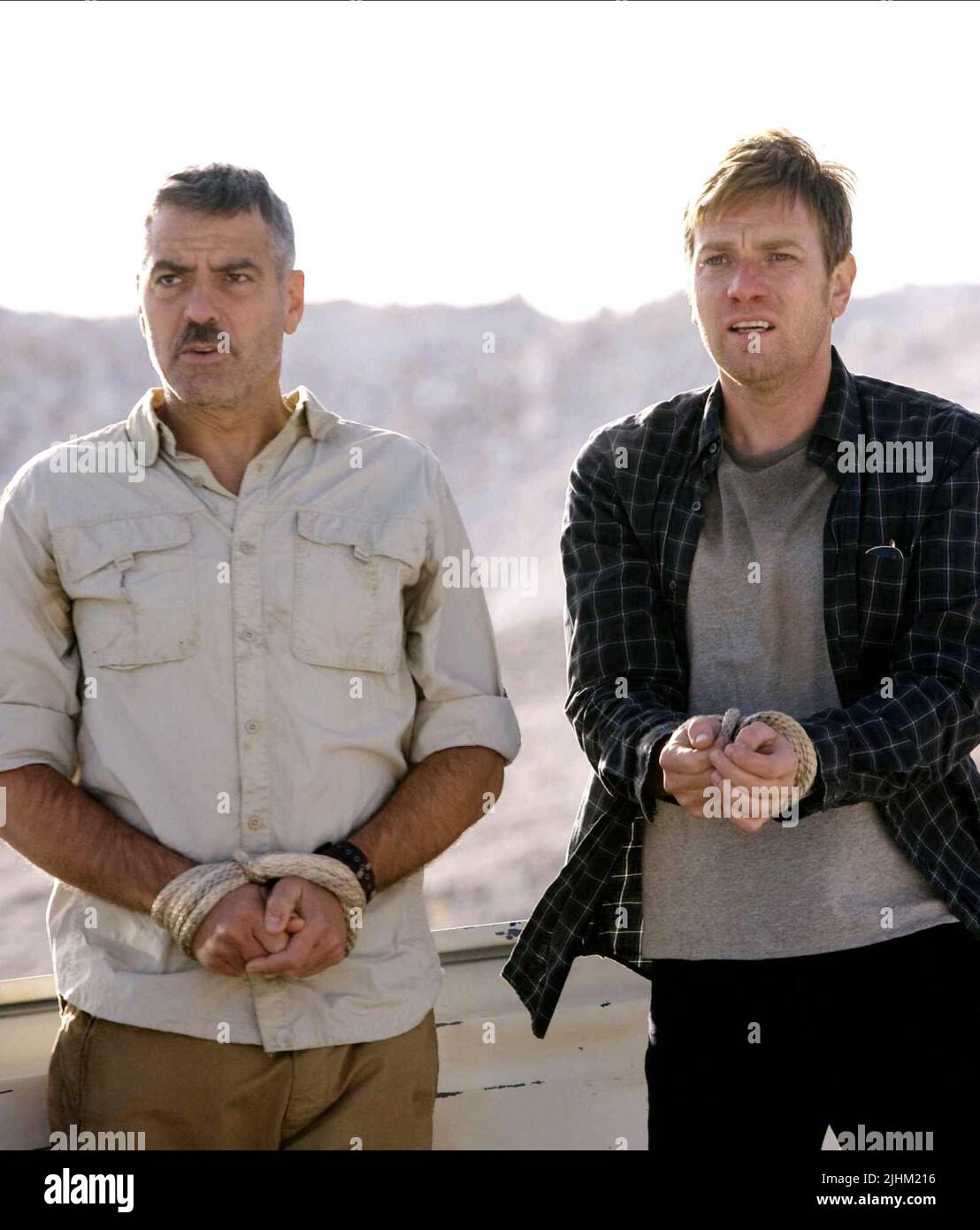 George clooney ewan mcgregor the men who stare at goats 2009 stock