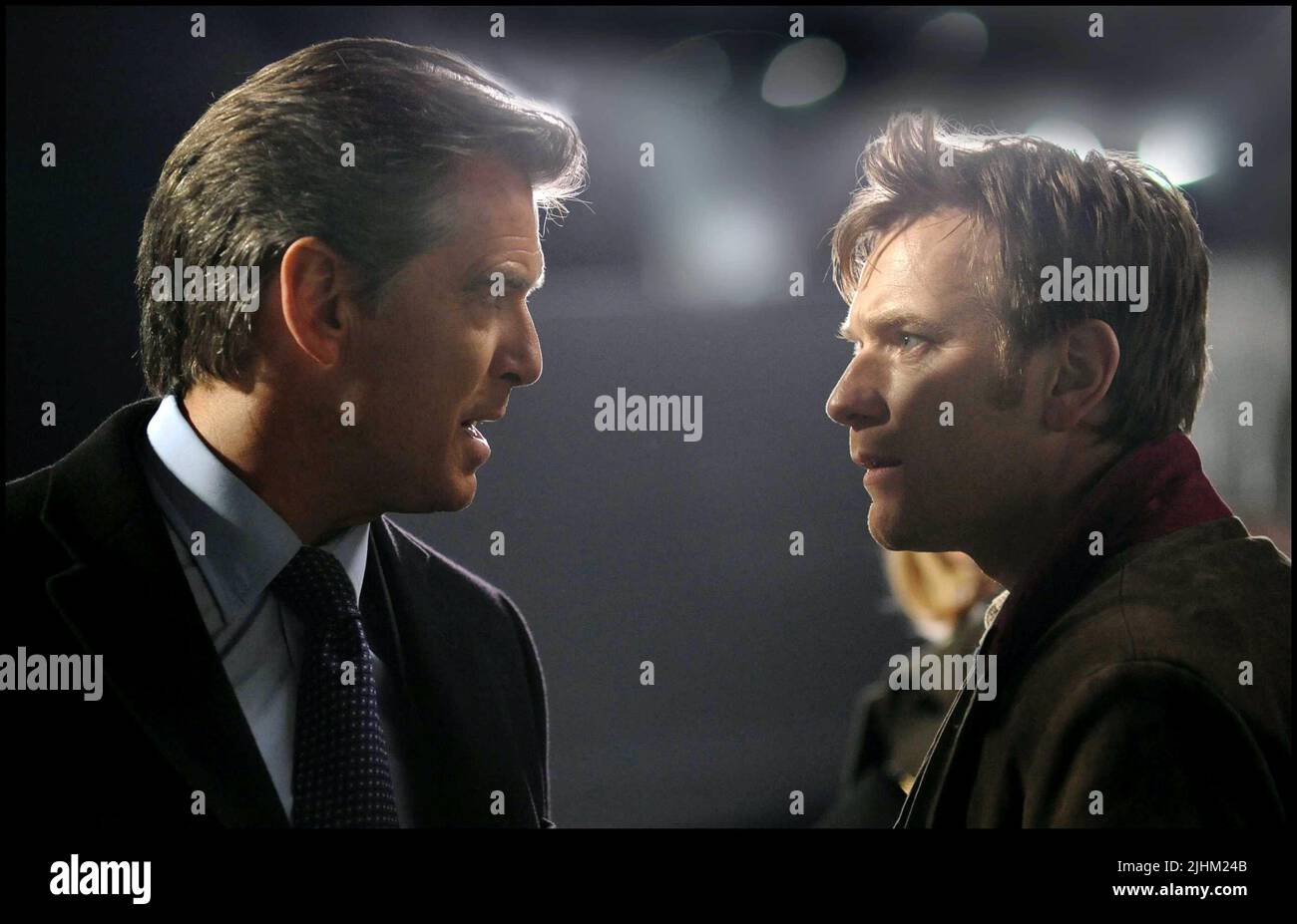PIERCE BROSNAN, EWAN MCGREGOR, THE GHOST WRITER, 2010 Stock Photo Alamy