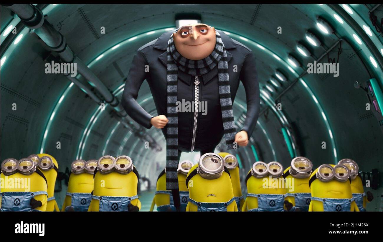 GRU, MINIONS, DESPICABLE ME, 2010 Stock Photo