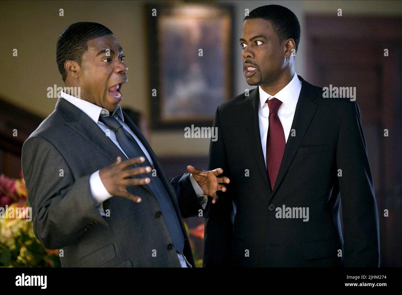 TRACY MORGAN, CHRIS ROCK, DEATH AT A FUNERAL, 2010 Stock Photo