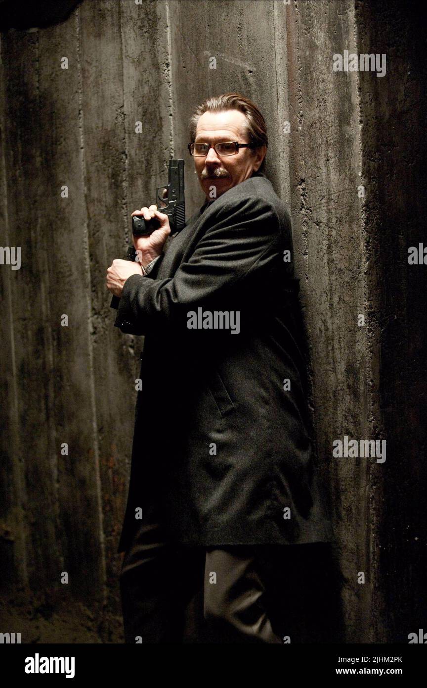 GARY OLDMAN, THE DARK KNIGHT RISES, 2012 Stock Photo Alamy