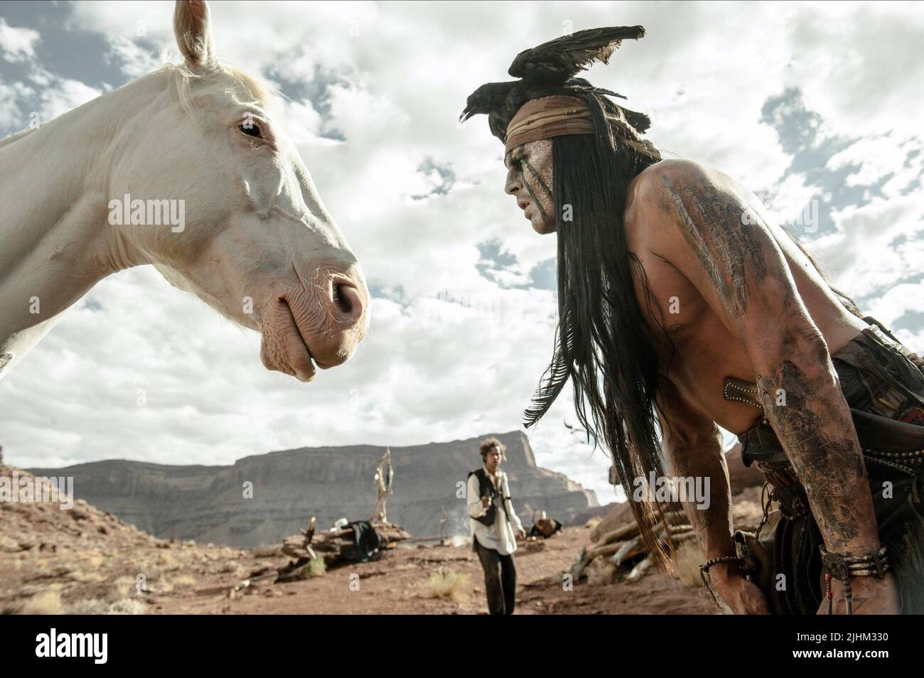 JOHNNY DEPP, THE LONE RANGER, 2013 Stock Photo - Alamy