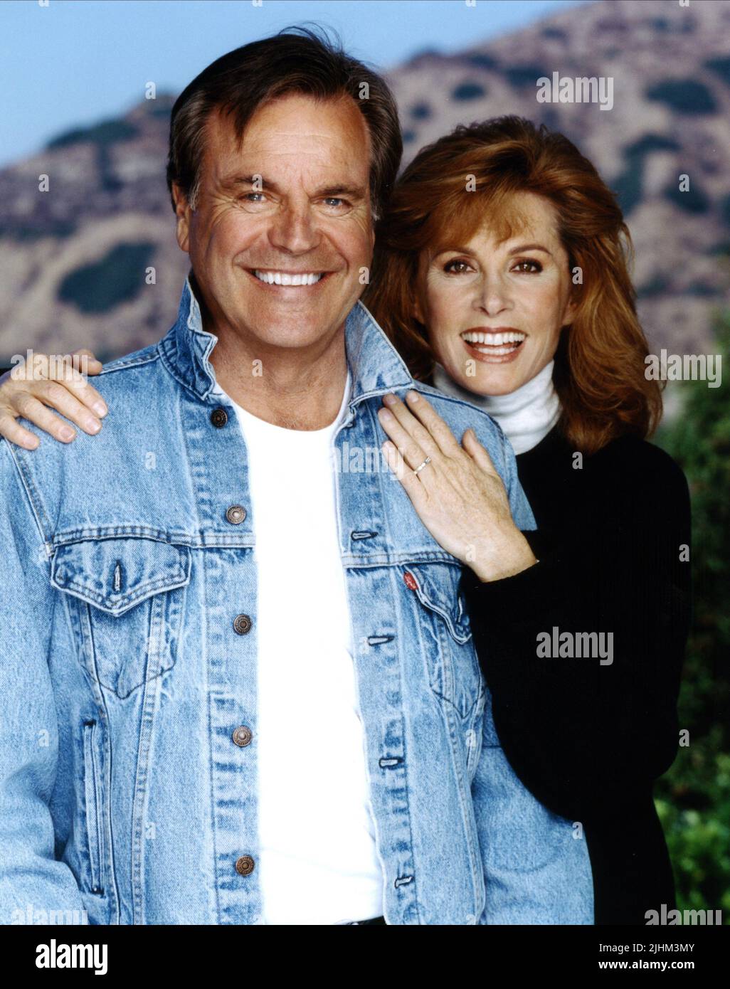 ROBERT WAGNER, STEFANIE POWERS, HART TO HART, 1979 Stock Photo