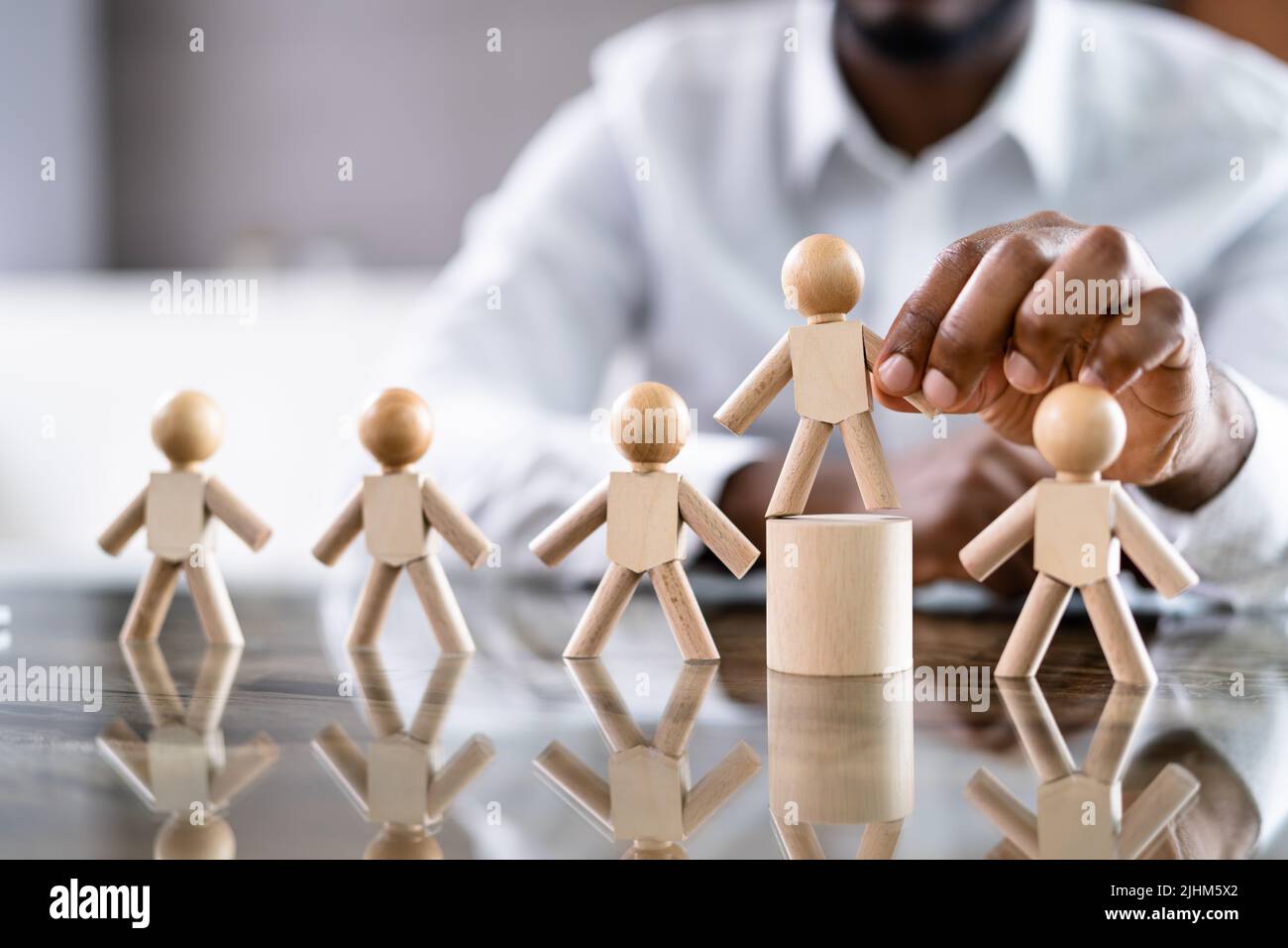 Team Lead Business Strategy Management. Business Leadership Stock Photo