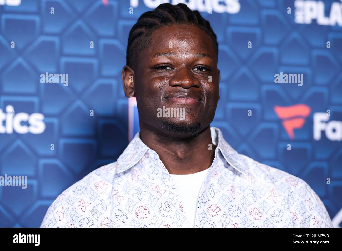 LOS ANGELES, CALIFORNIA, USA - JULY 18: Mo Bamba arrives at The 'Players Party' 2022 Co-Hosted By Michael Rubin, MLBPA And Fanatics held at the City Market Social House on July 18, 2022 in Los Angeles, California, United States. (Photo by Xavier Collin/Image Press Agency) Stock Photo