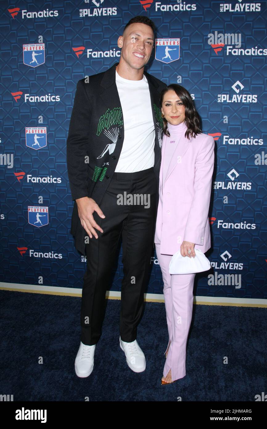 Aaron Judge And Samantha Bracksieck Attend The Players Party Co-hosted By Michael Rubin, MLBPA