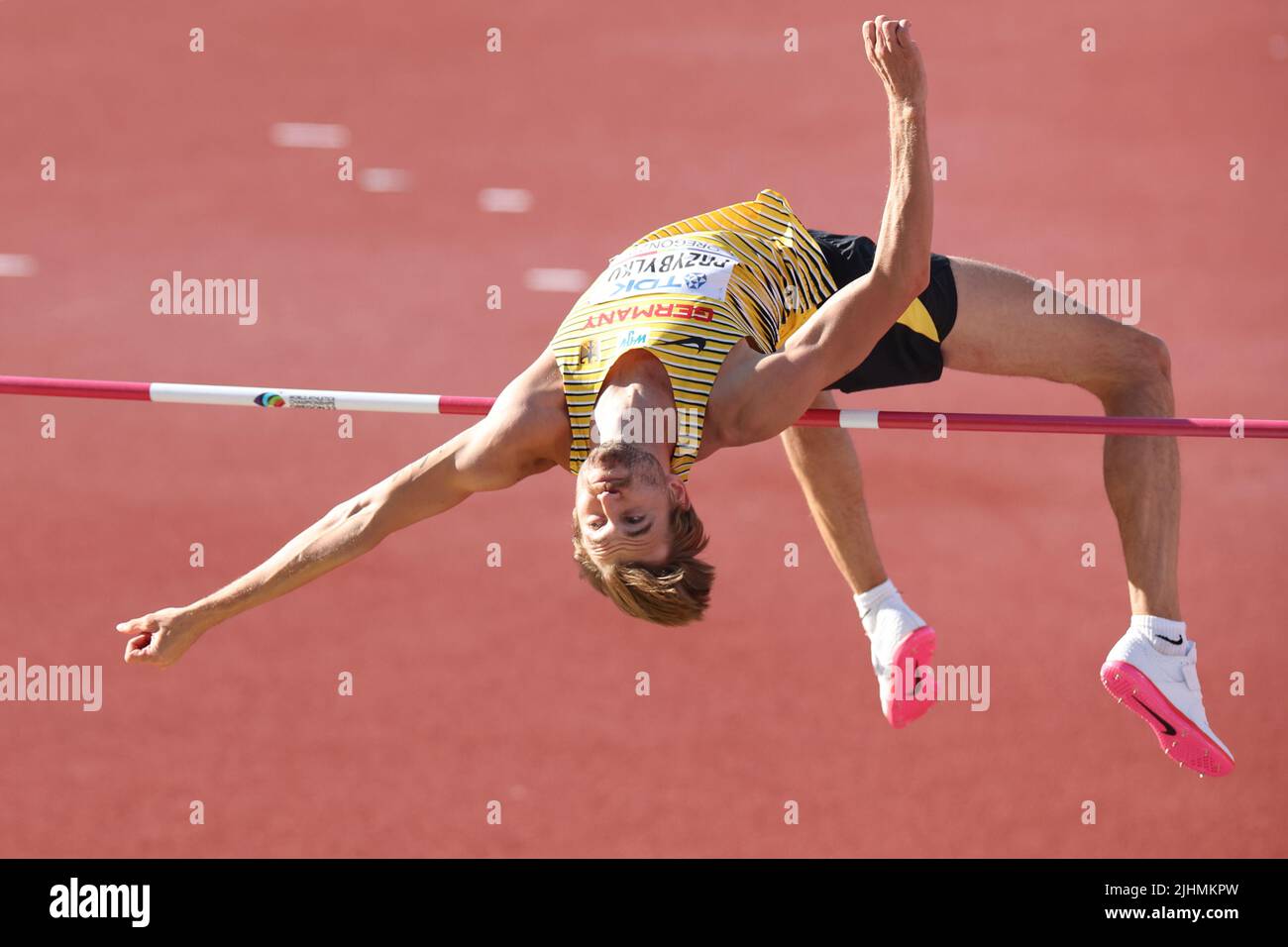 Hayward Field, Eugene, Oregon, USA. 18th July, 2022. Mateusz Przybylko