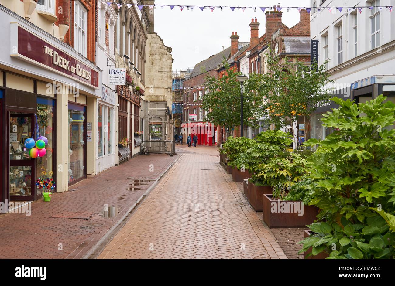Scene in Kings Lynn, Norfolk, UK Stock Photo - Alamy
