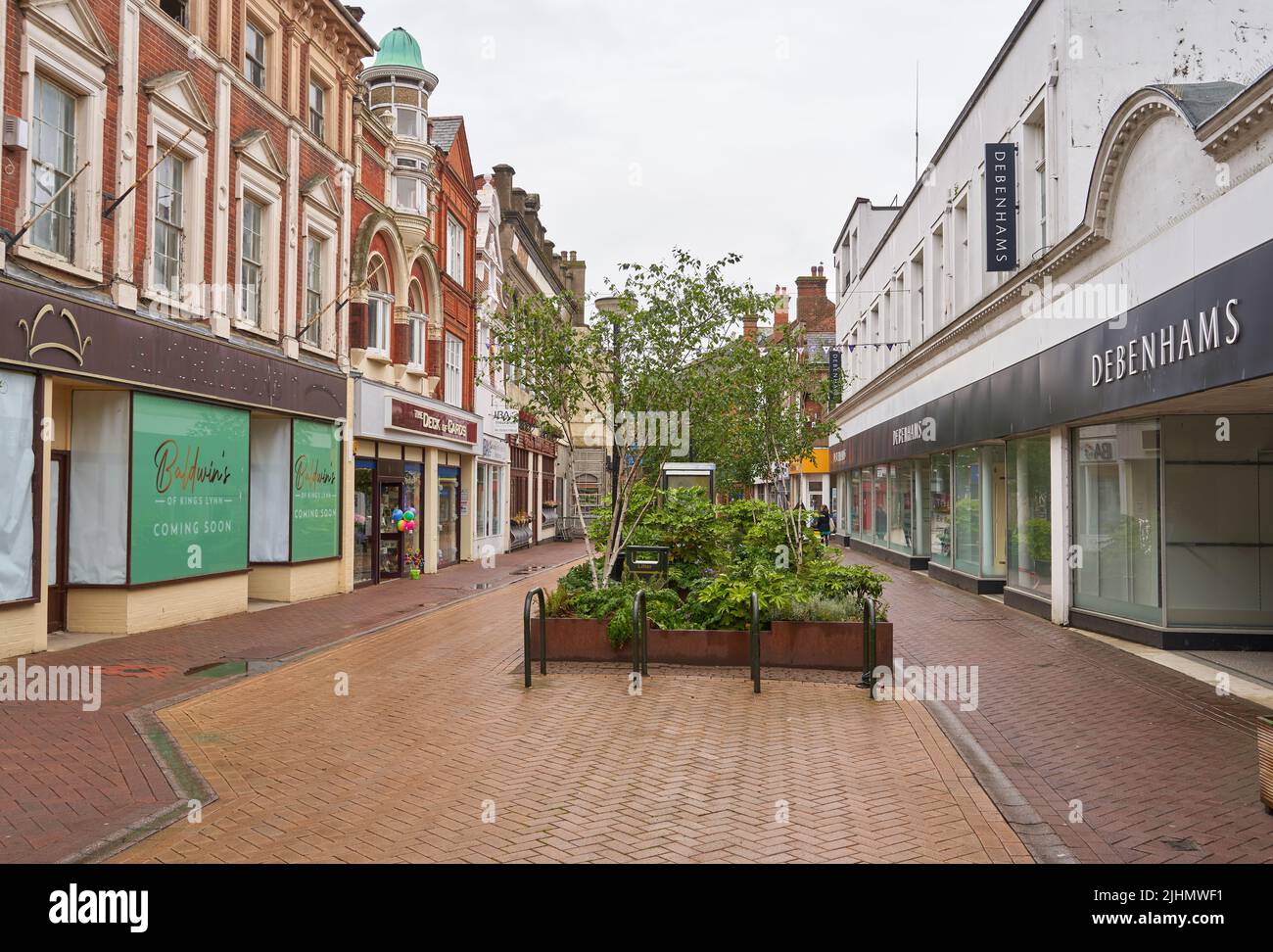 Scene in Kings Lynn, Norfolk, UK Stock Photo - Alamy