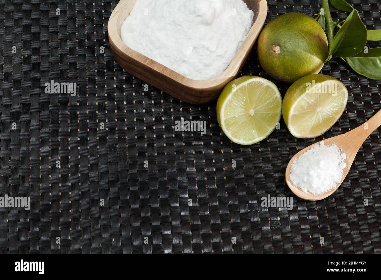 Prepare soft drinks with lemon juice and baking soda, to balance the PH