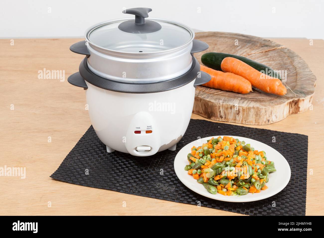 Cooking utensil; Automatic electric pot Stock Photo Alamy