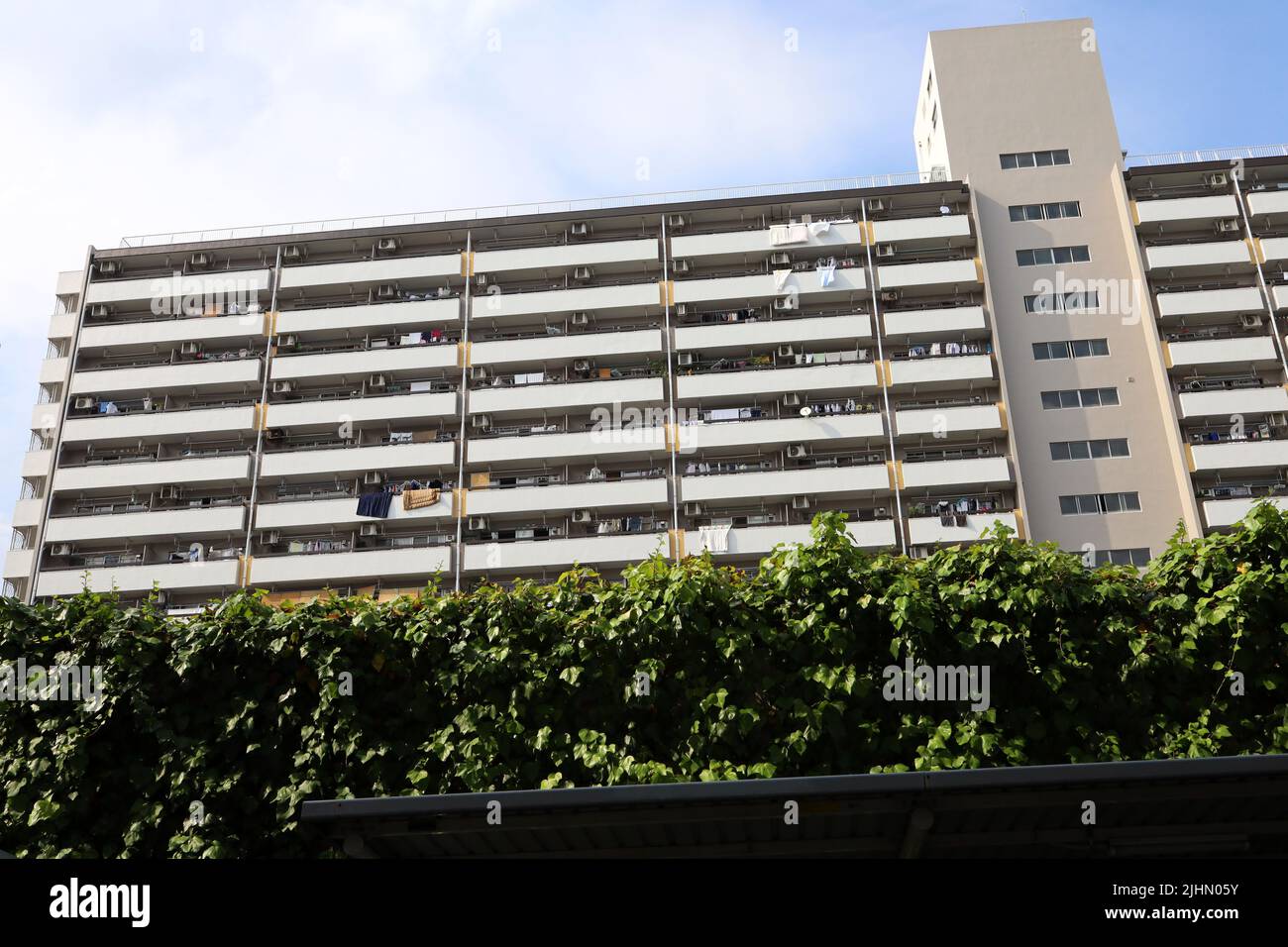 Itabashiku, Tokyo Japan, July 2022. Takashimadaira housing complex
