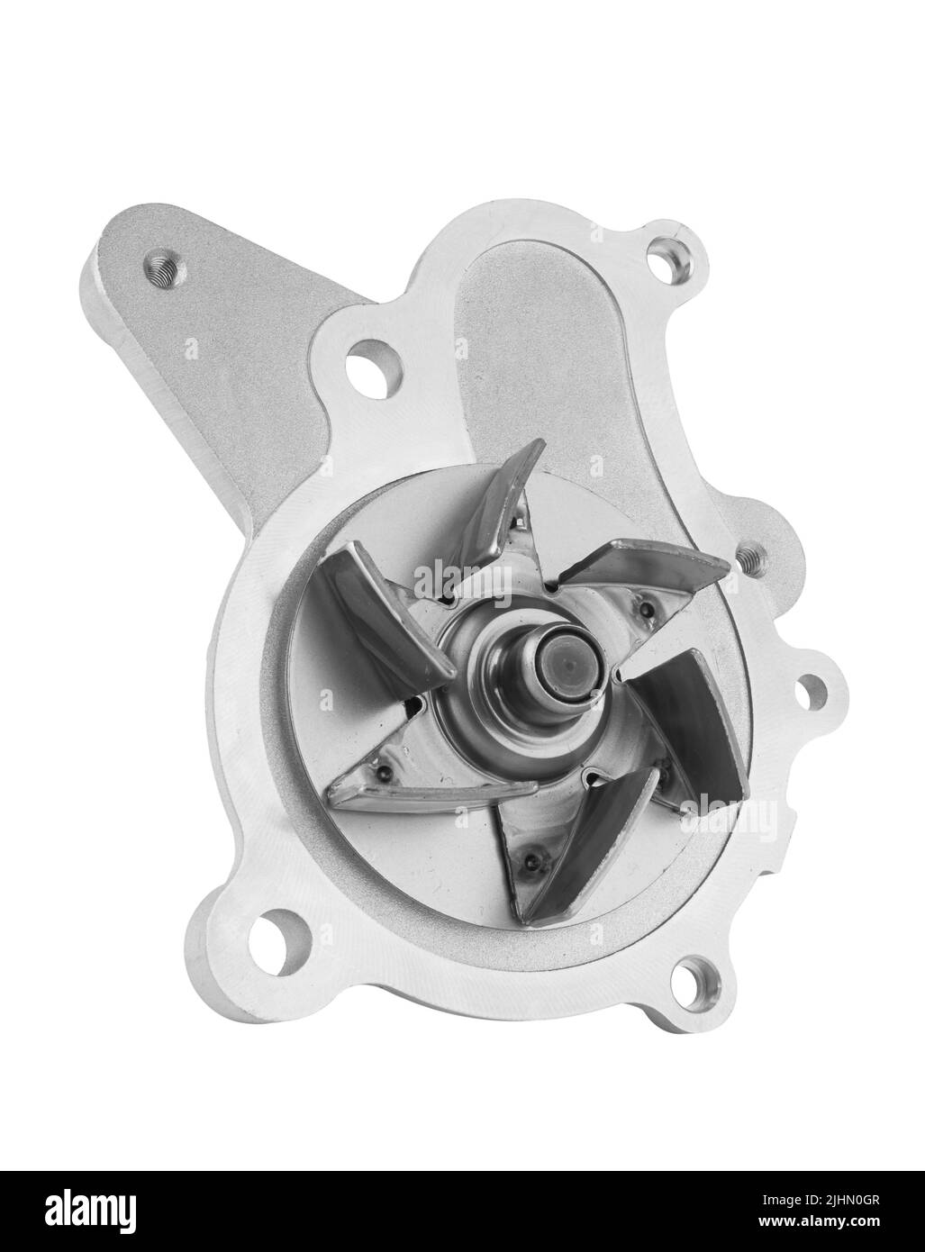 Water pump motorfor car isolated on white background Stock Photo Alamy