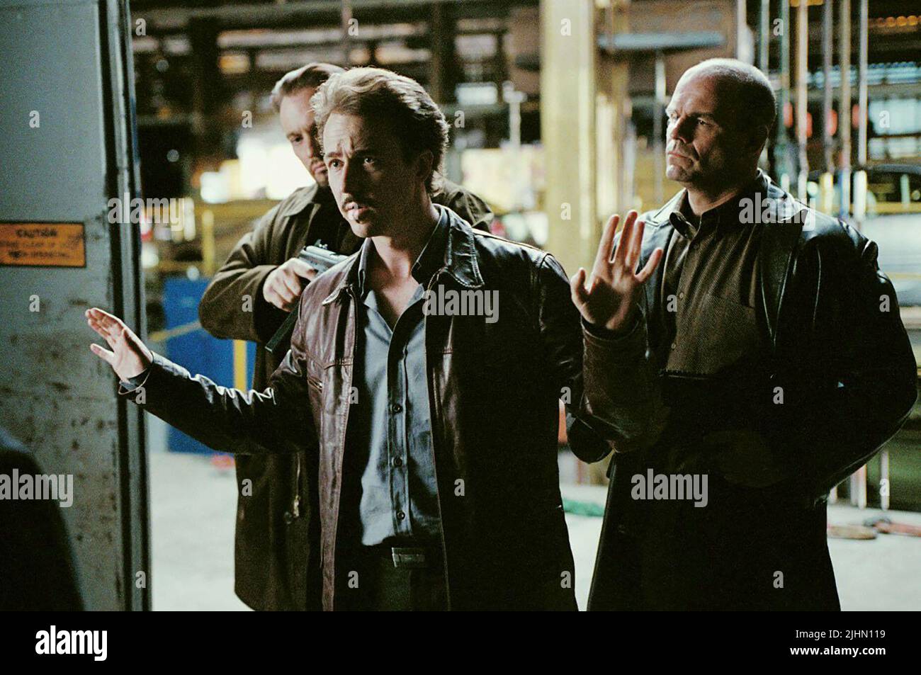 EDWARD NORTON, THE ITALIAN JOB, 2003 Stock Photo