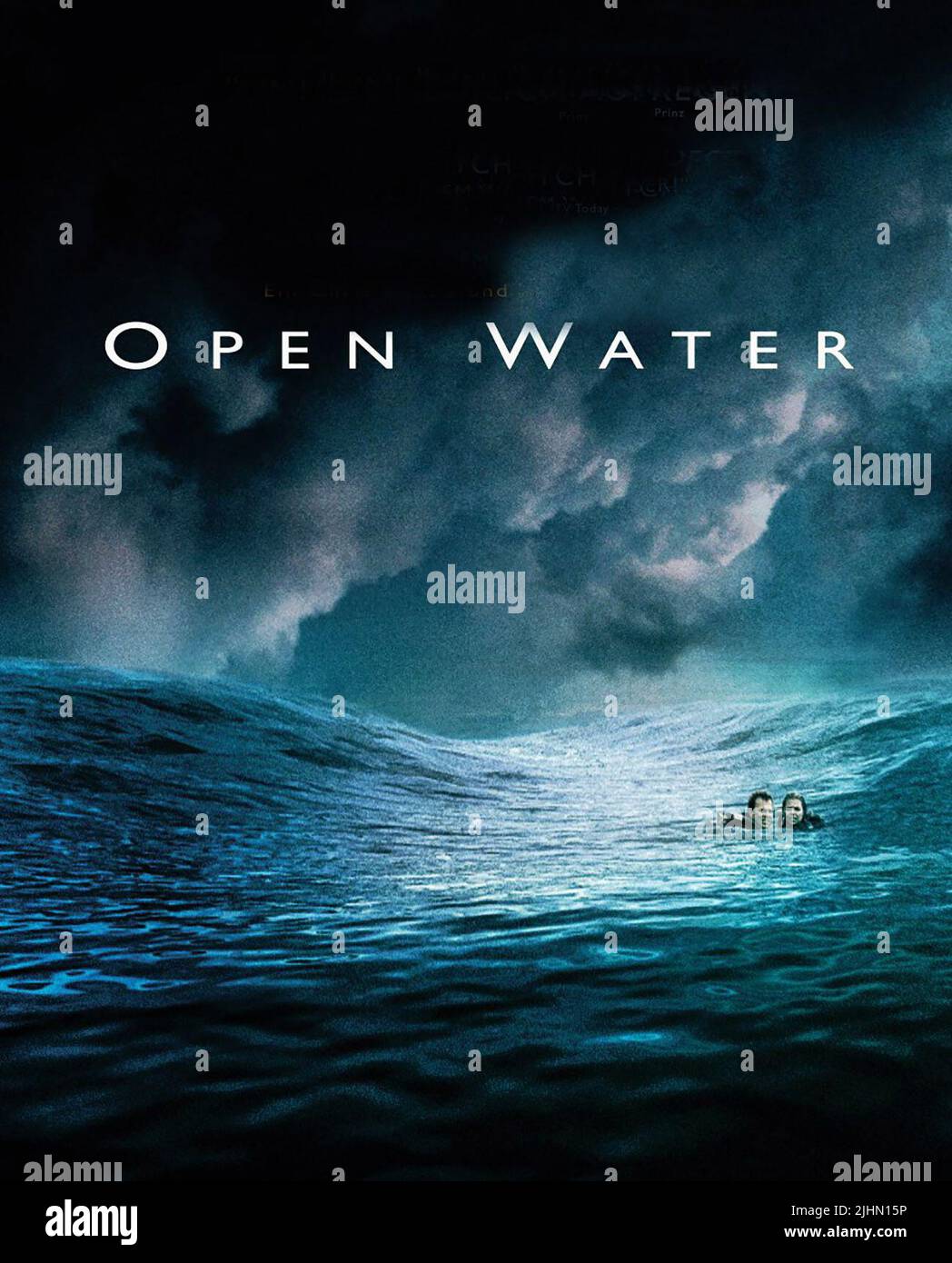 FILM POSTER, OPEN WATER, 2003 Stock Photo