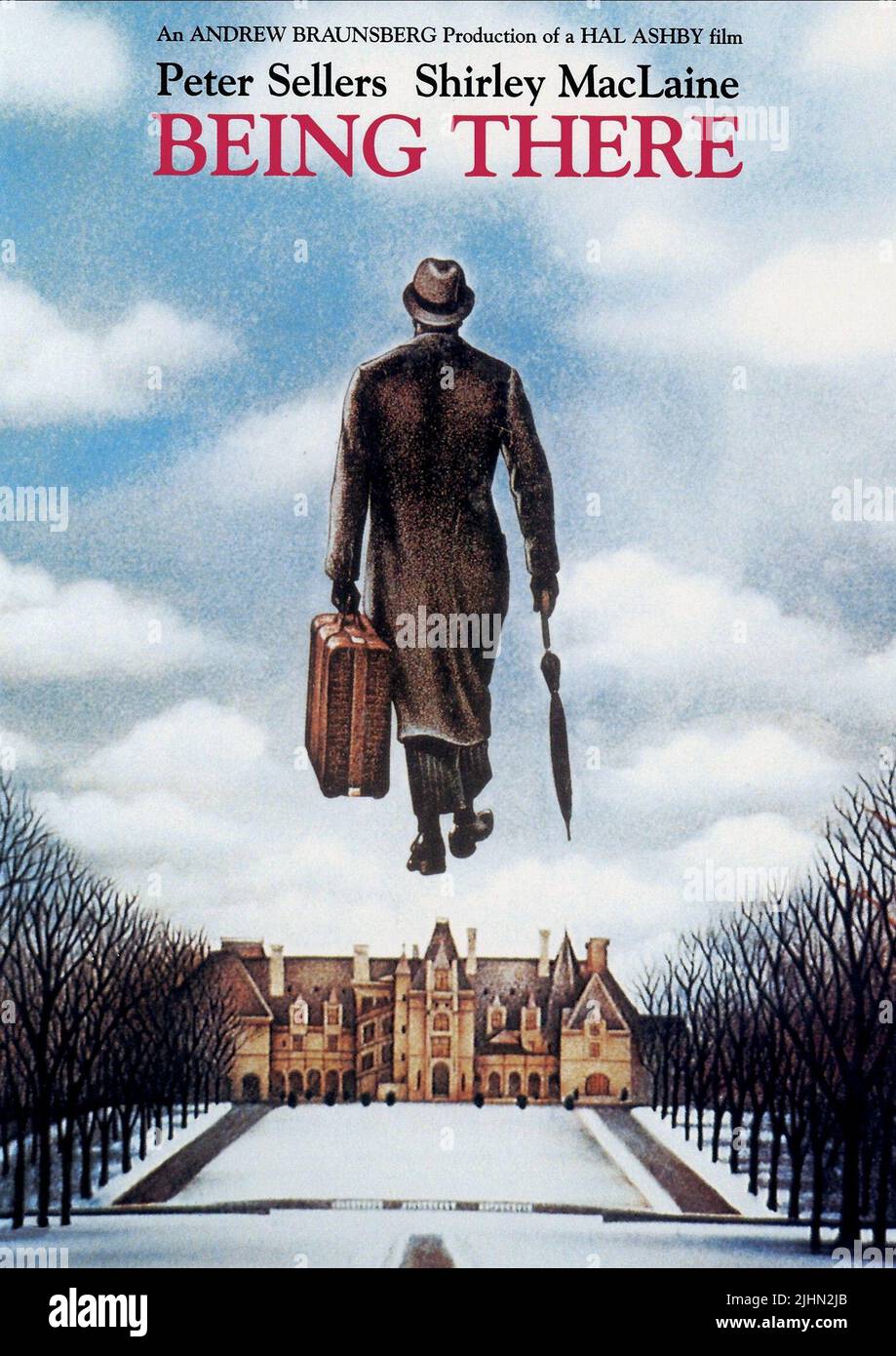 PETER SELLERS POSTER, BEING THERE, 1979 Stock Photo
