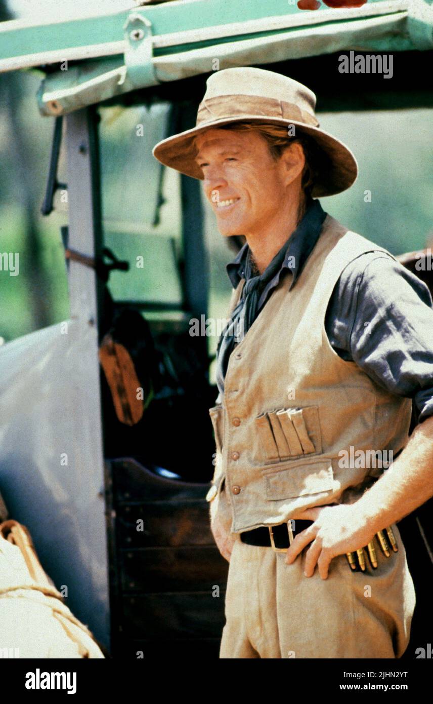 ROBERT REDFORD, OUT OF AFRICA, 1985 Stock Photo Alamy