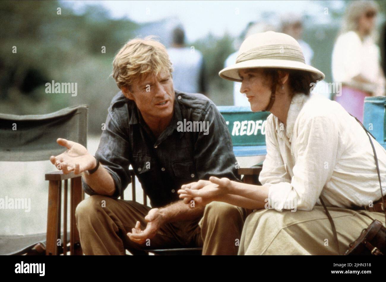 Out of africa 1985 robert redford hires stock photography and