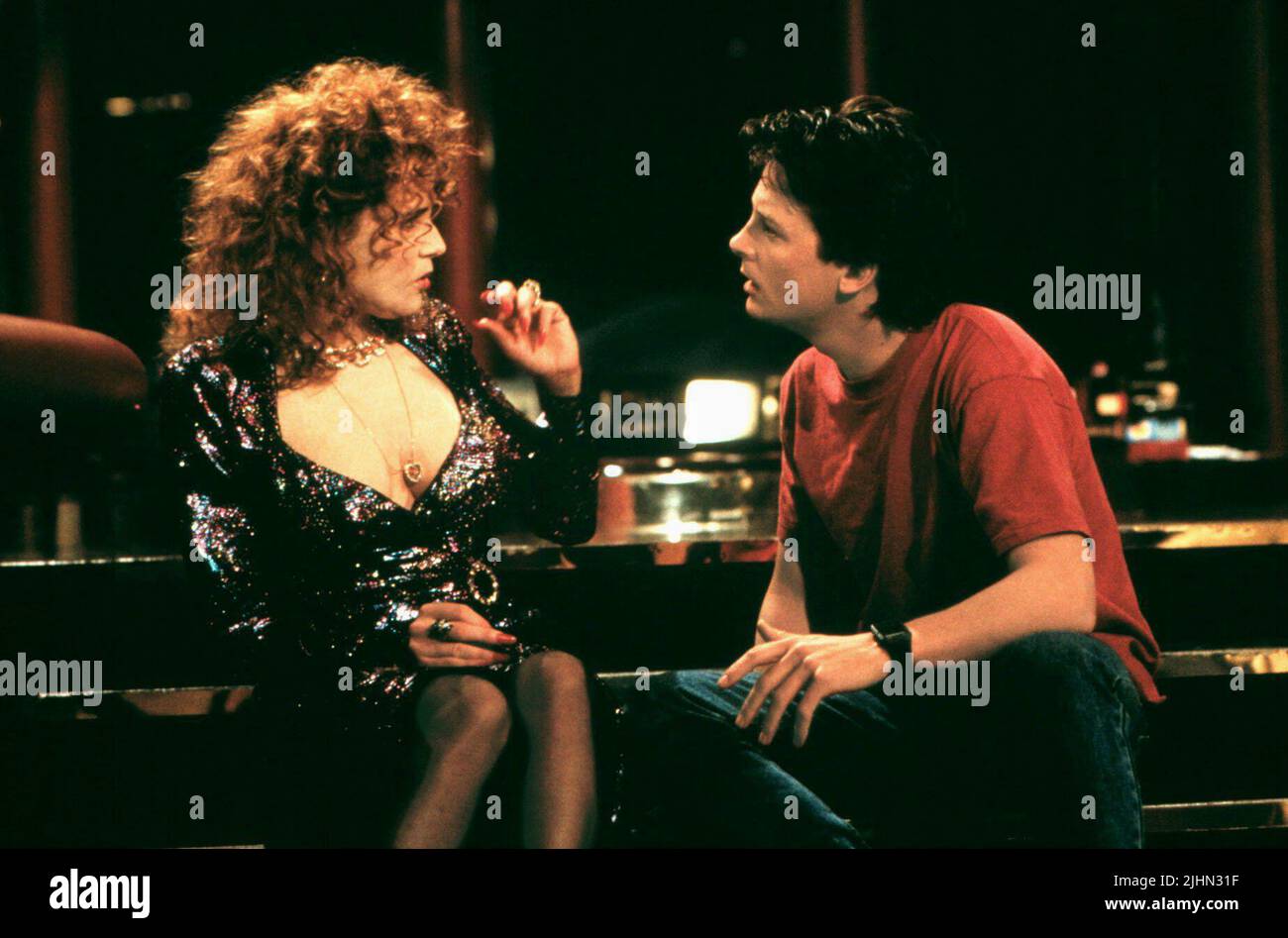 Back to the future movie lea thompson hires stock photography and