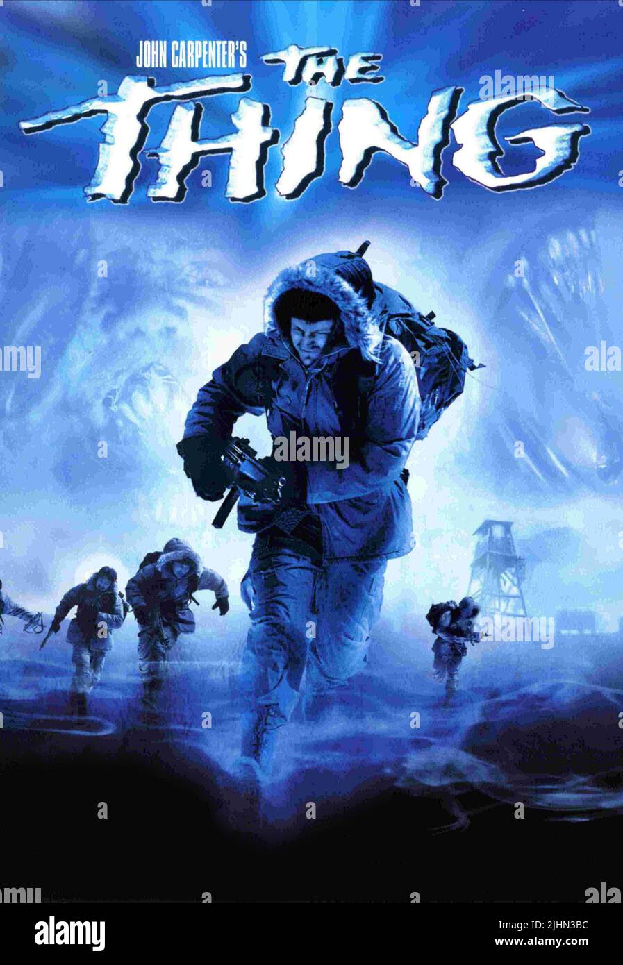MOVIE POSTER, THE THING, 1982 Stock Photo - Alamy