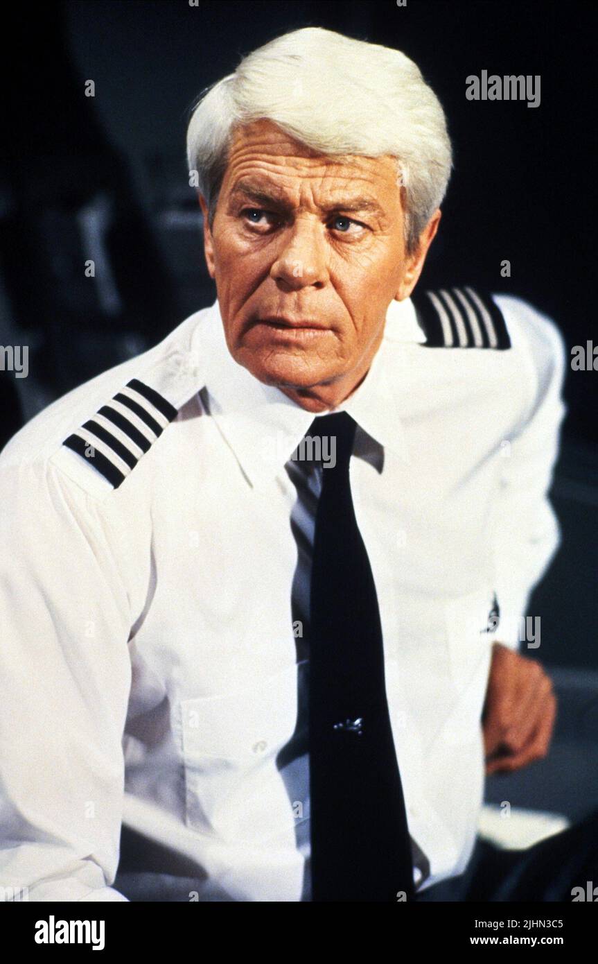 PETER GRAVES, AIRPLANE II: THE SEQUEL, 1982 Stock Photo