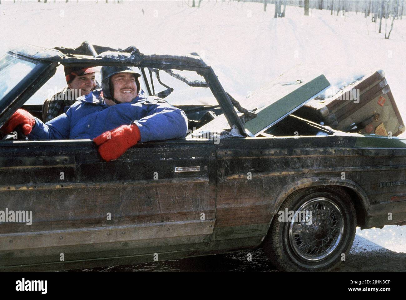STEVE MARTIN, JOHN CANDY, PLANES TRAINS and AUTOMOBILES, 1987 Stock