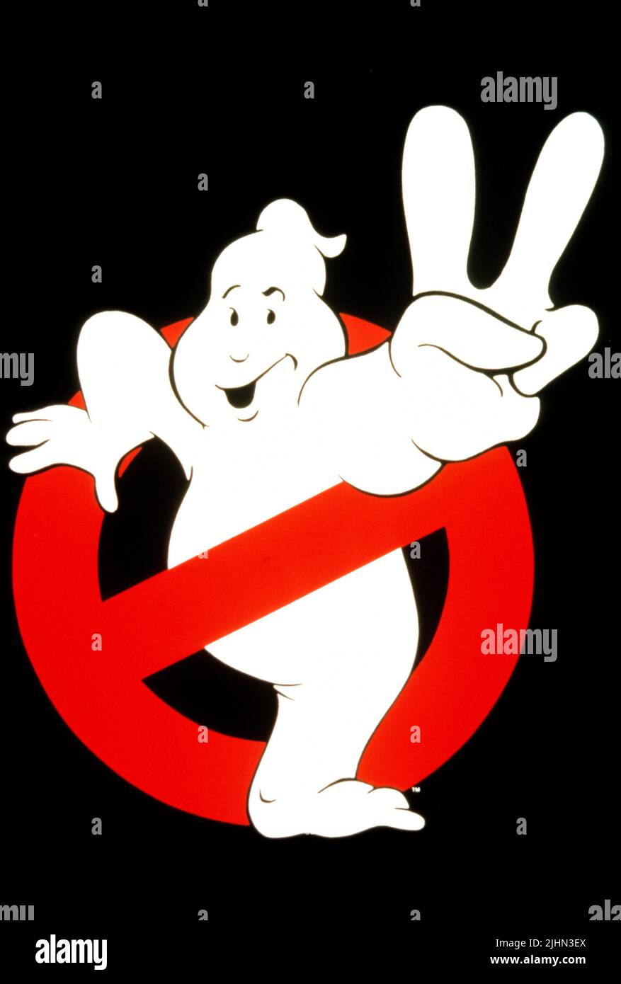 GHOSTBUSTER LOGO, GHOSTBUSTERS II, 1989 Stock Photo Alamy