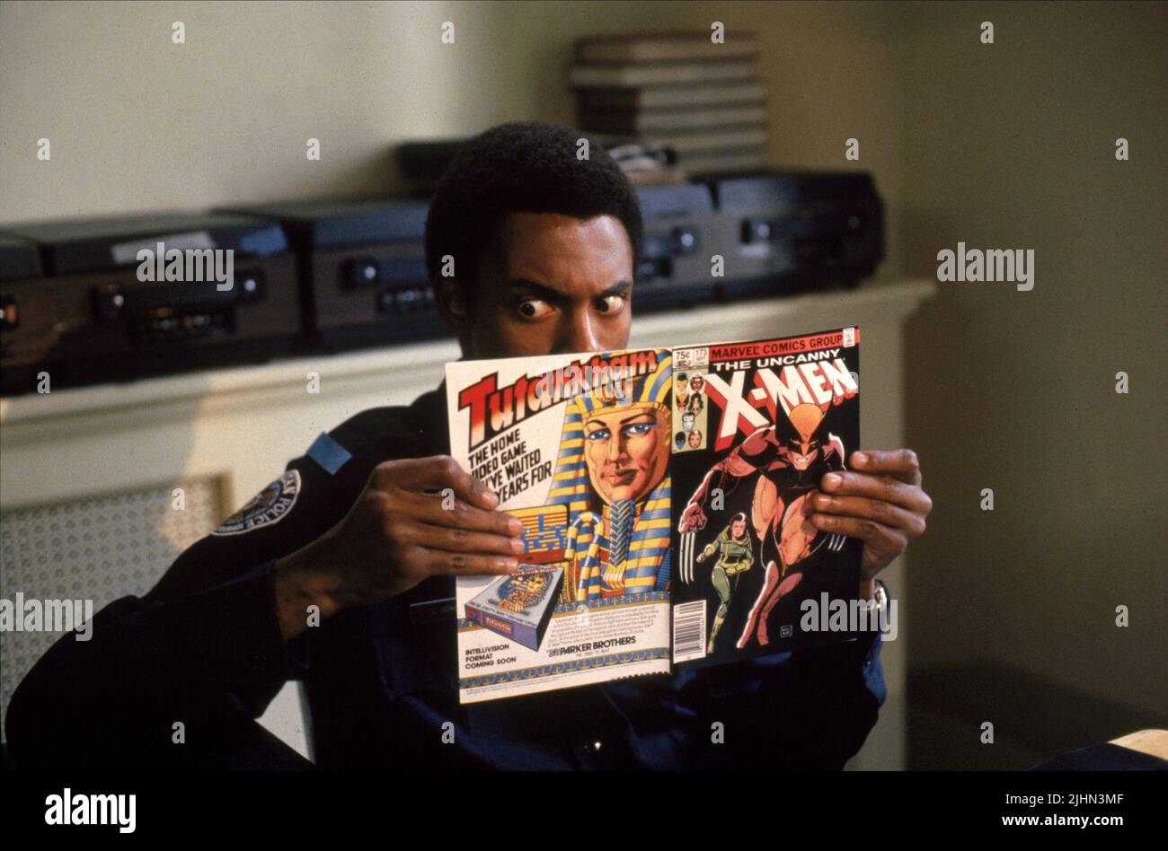 MICHAEL WINSLOW, POLICE ACADEMY, 1984 Stock Photo - Alamy
