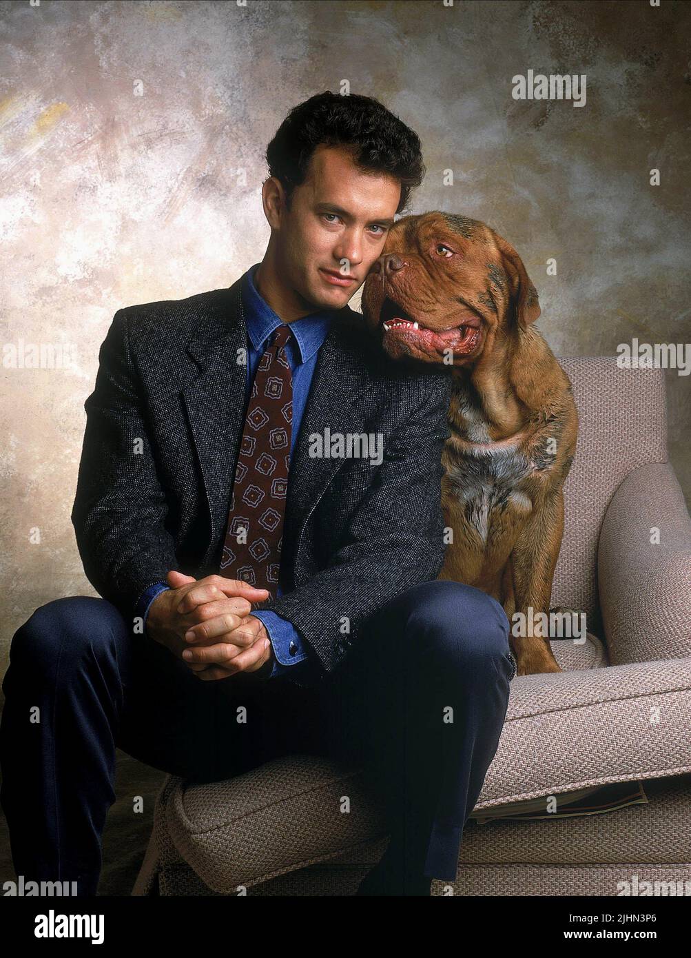TOM HANKS, DOG, TURNER and HOOCH, 1989 Stock Photo Alamy
