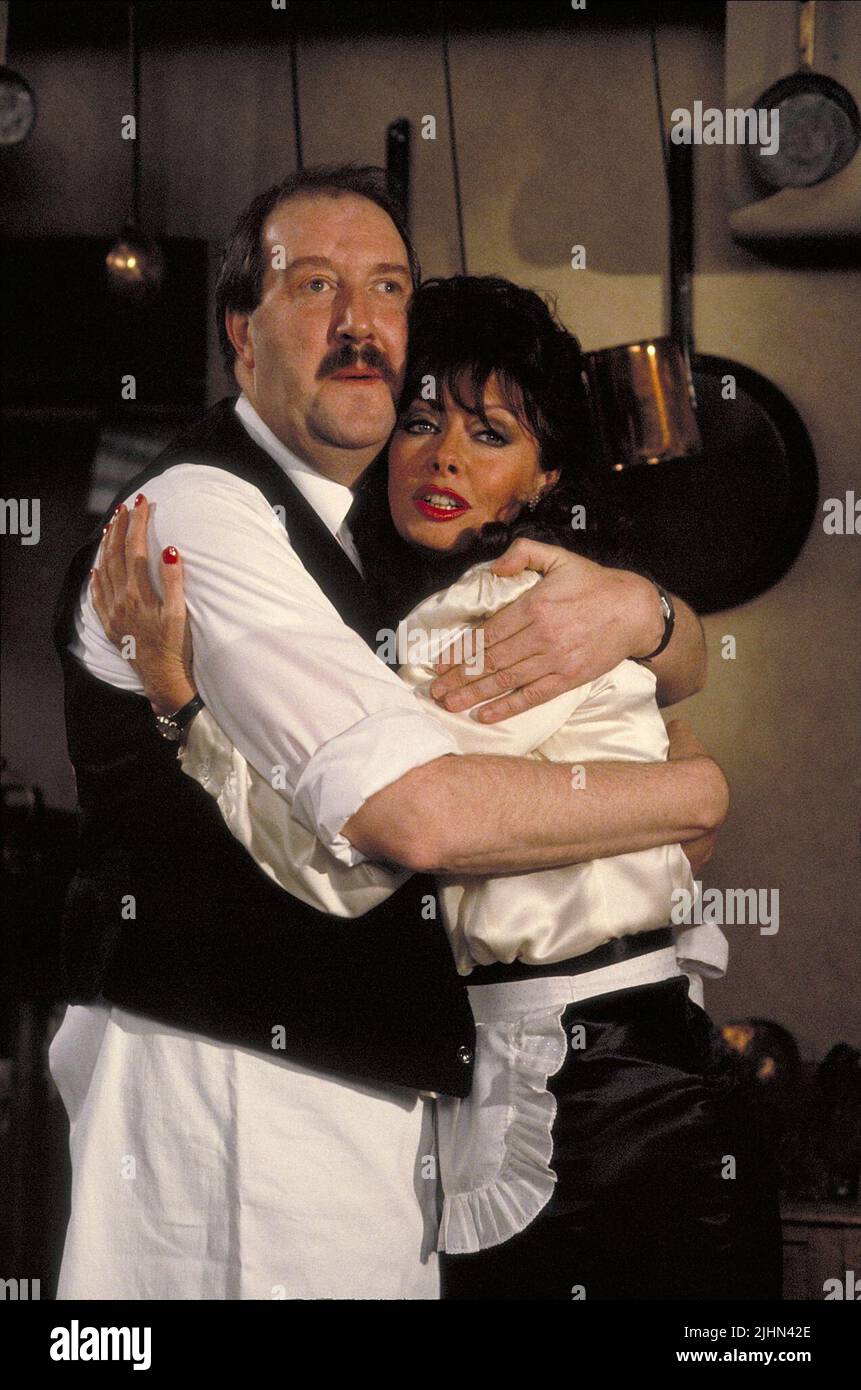 GORDEN KAYE, VICKI MICHELLE, 'ALLO 'ALLO!, 1982 Stock Photo