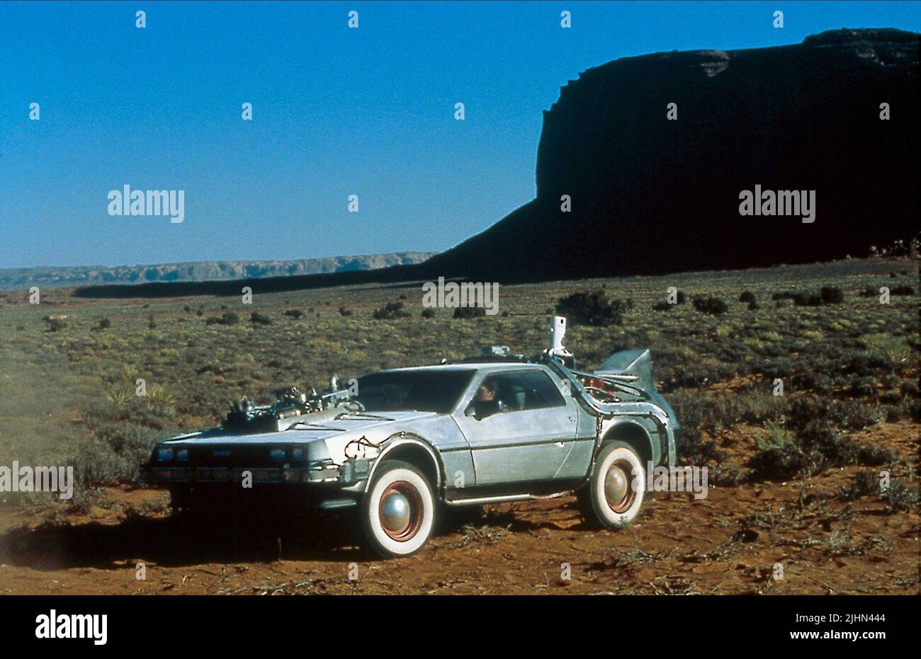 DELOREAN DMC-12, BACK TO THE FUTURE PART III, 1990 Stock Photo