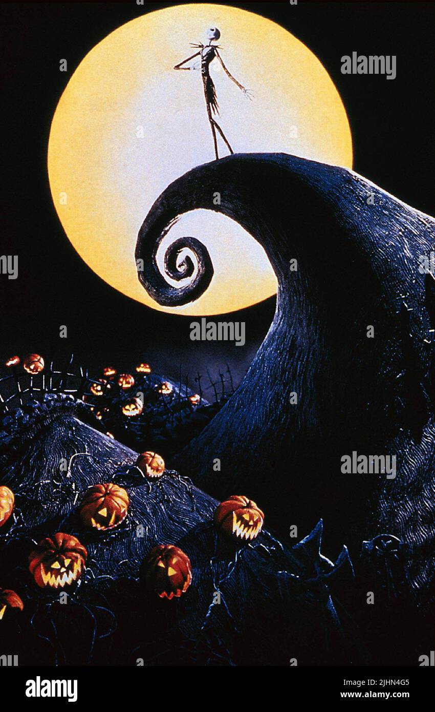 JACK SKELLINGTON, THE NIGHTMARE BEFORE CHRISTMAS, 1993 Stock Photo