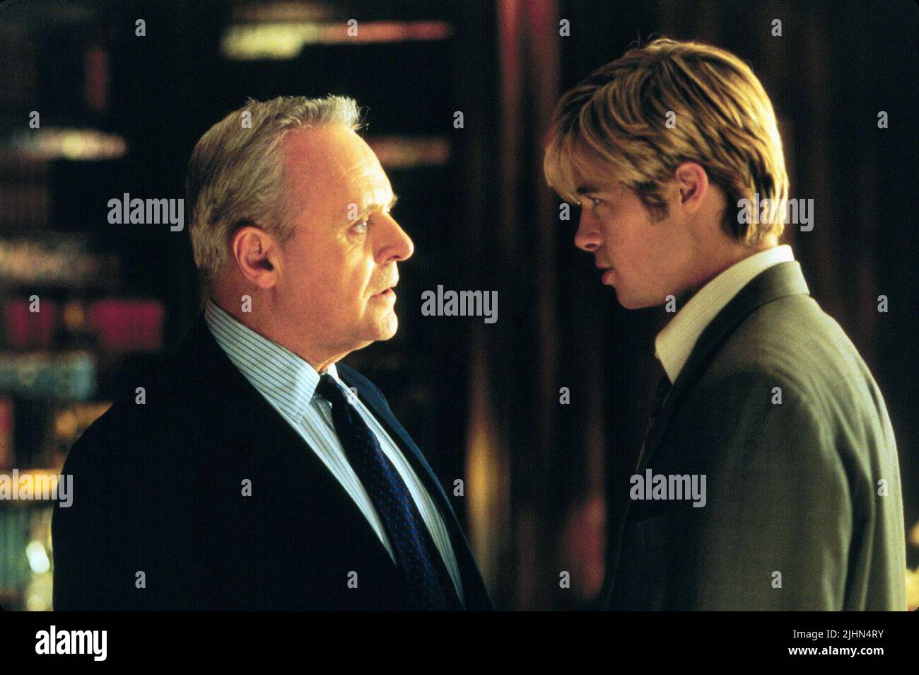 ANTHONY HOPKINS, BRAD PITT, MEET JOE BLACK, 1998 Stock Photo Alamy