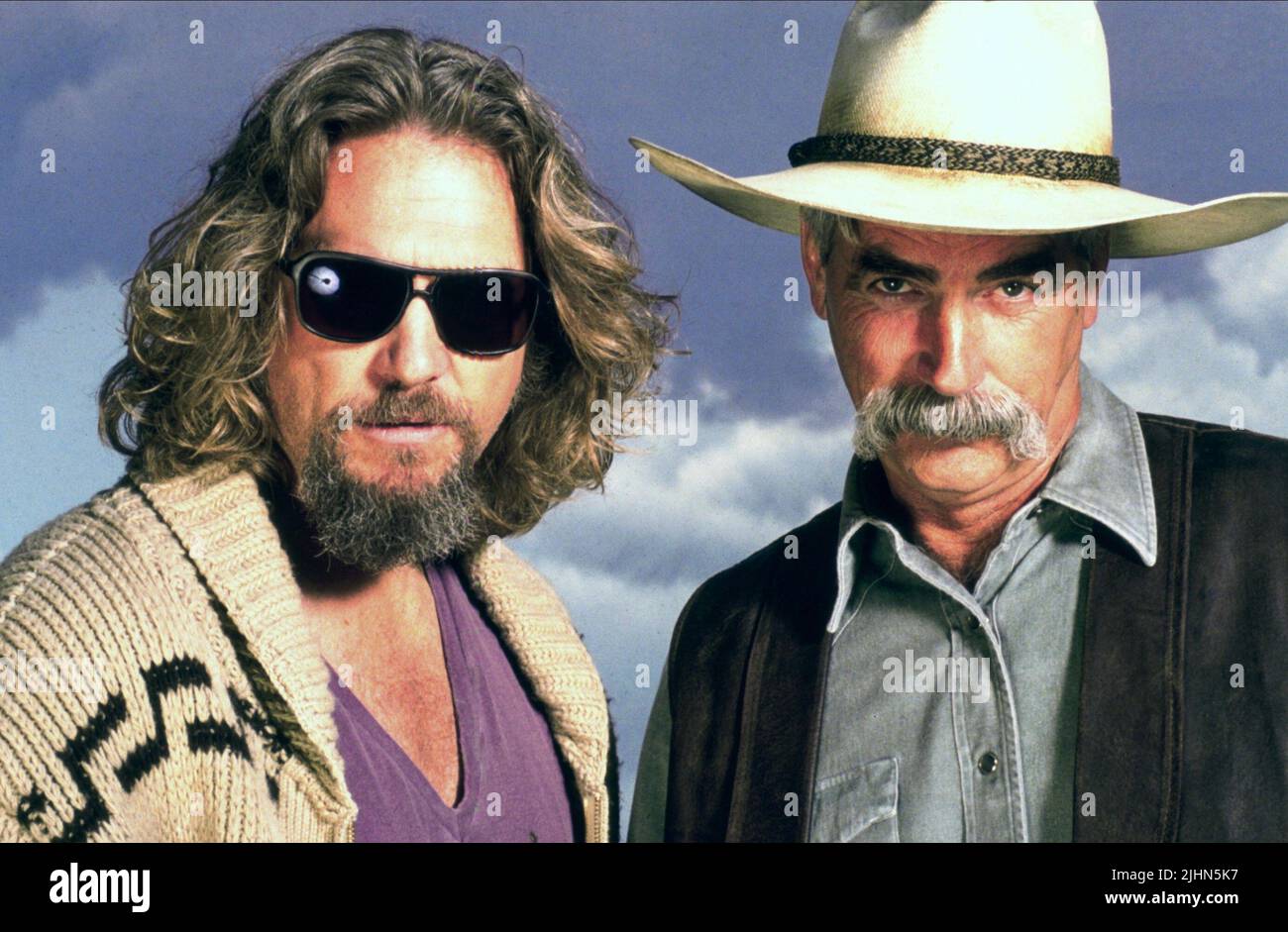 JEFF BRIDGES, SAM ELLIOTT, THE BIG LEBOWSKI, 1998 Stock Photo Alamy