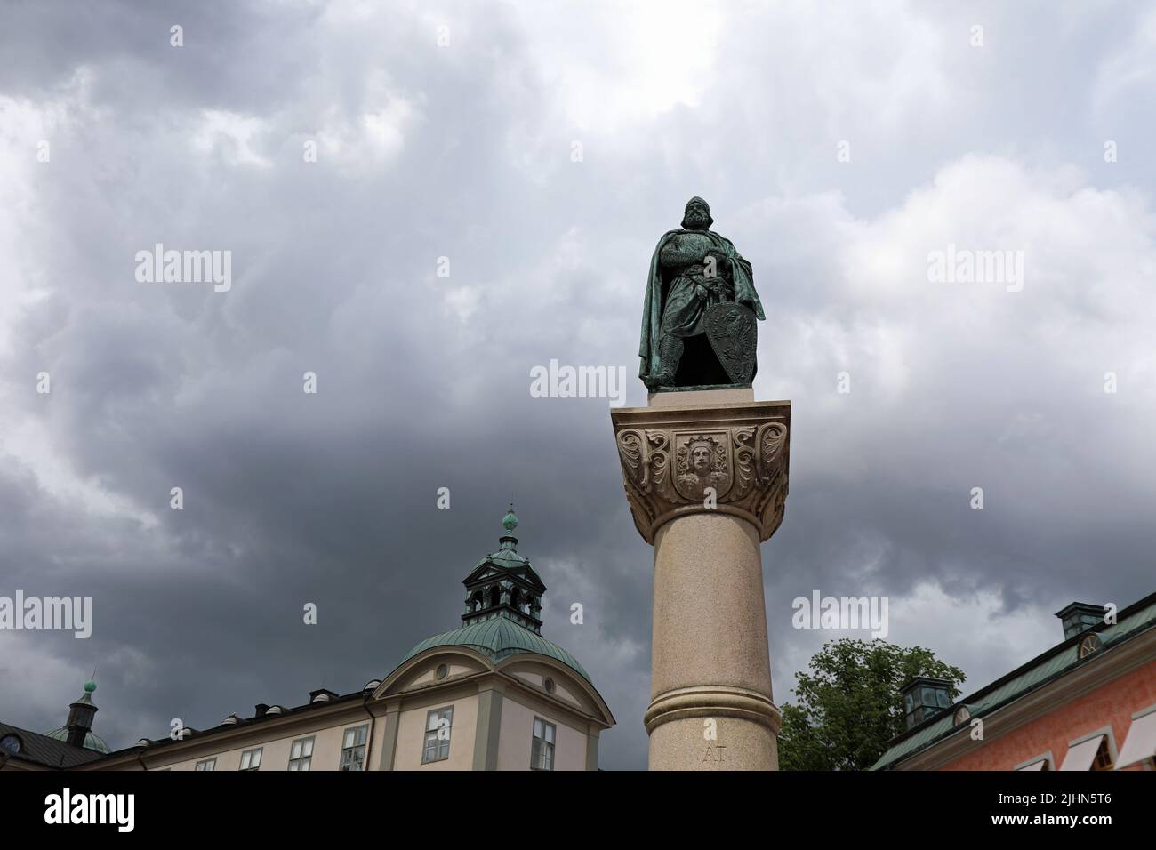 Birger Jarl by Bengt Erland Fogelberg in Stockholm Stock Photo Alamy