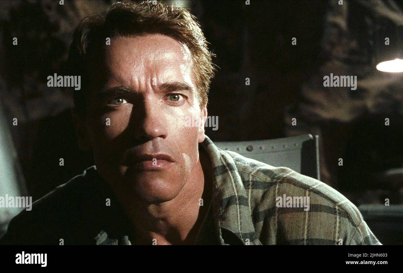 ARNOLD SCHWARZENEGGER, TOTAL RECALL, 1990 Stock Photo