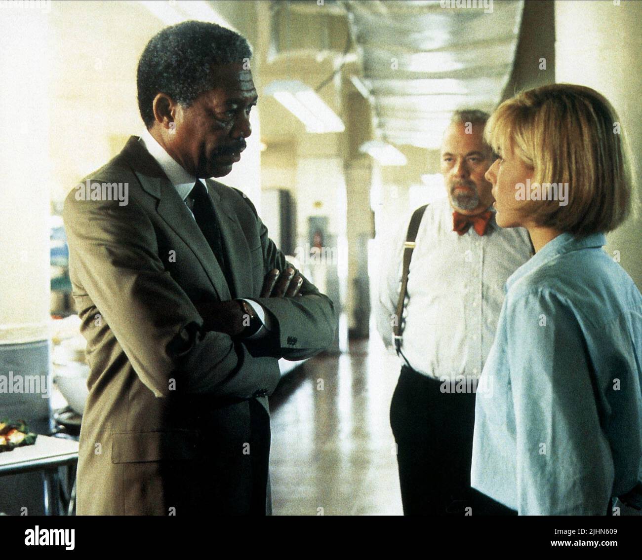 FREEMAN, TEA LEONI, DEEP IMPACT, 1998 Stock Photo Alamy
