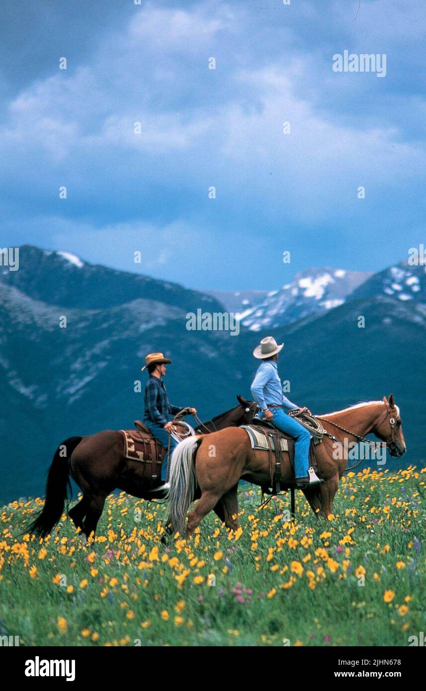 KRISTIN SCOTT THOMAS, ROBERT REDFORD, THE HORSE WHISPERER, 1998 Stock Photo Alamy