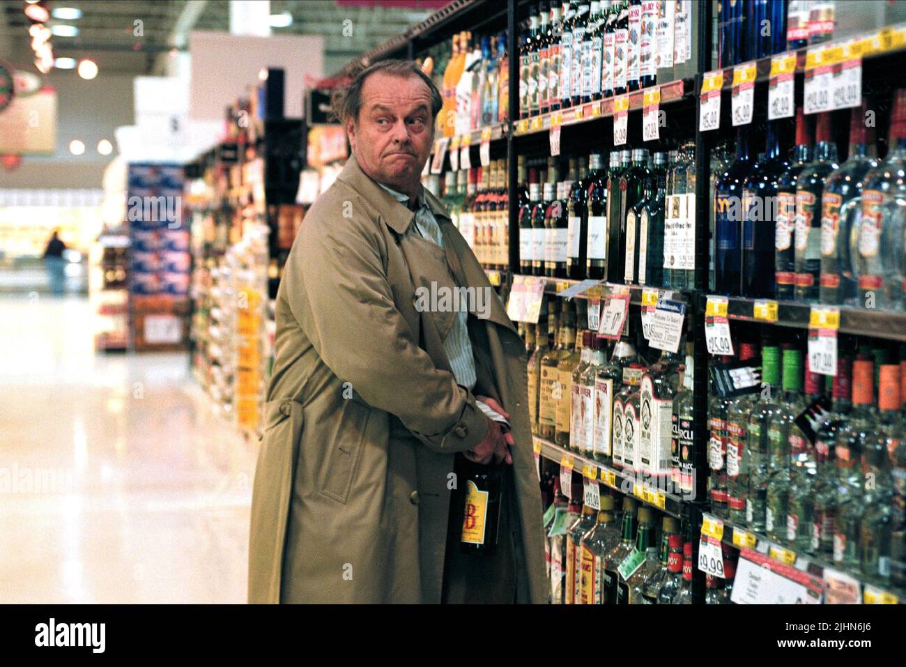 Stealing from a shop is. About Schmidt 2002. Jack Nicholson about Schmidt.
