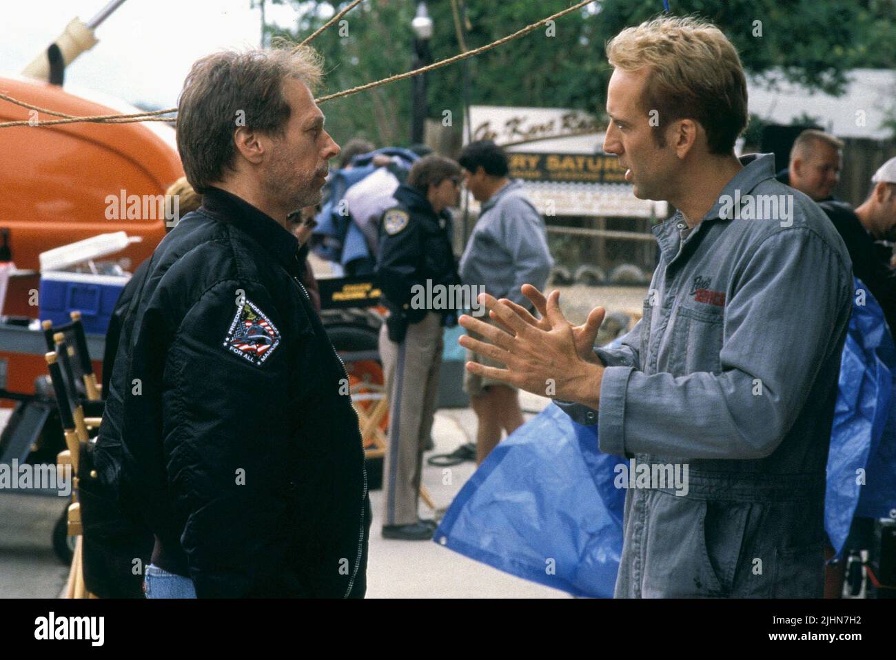 JERRY BRUCKHEIMER, NICOLAS CAGE, GONE IN 60 SECONDS, 2000 Stock Photo