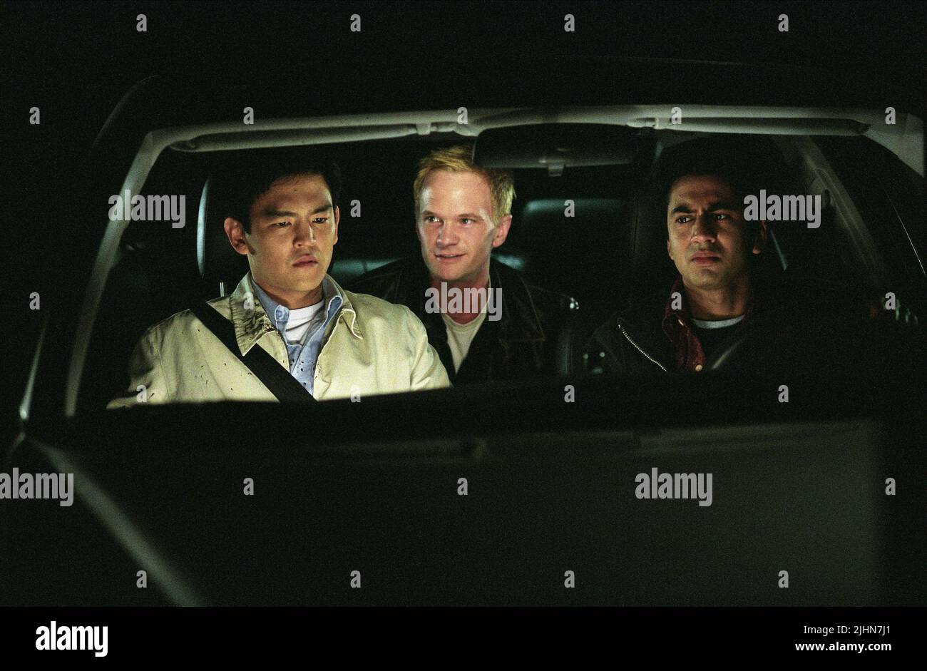 JOHN CHO, NEIL PATRICK HARRIS, KAL PENN, HAROLD AND KUMAR GO TO WHITE CASTLE, 2004 Stock Photo