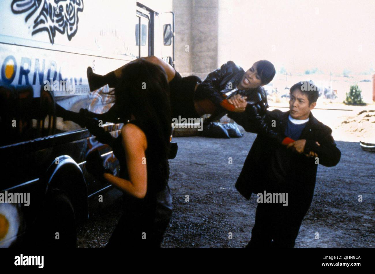 AALIYAH, JET LI, ROMEO MUST DIE, 2000 Stock Photo - Alamy