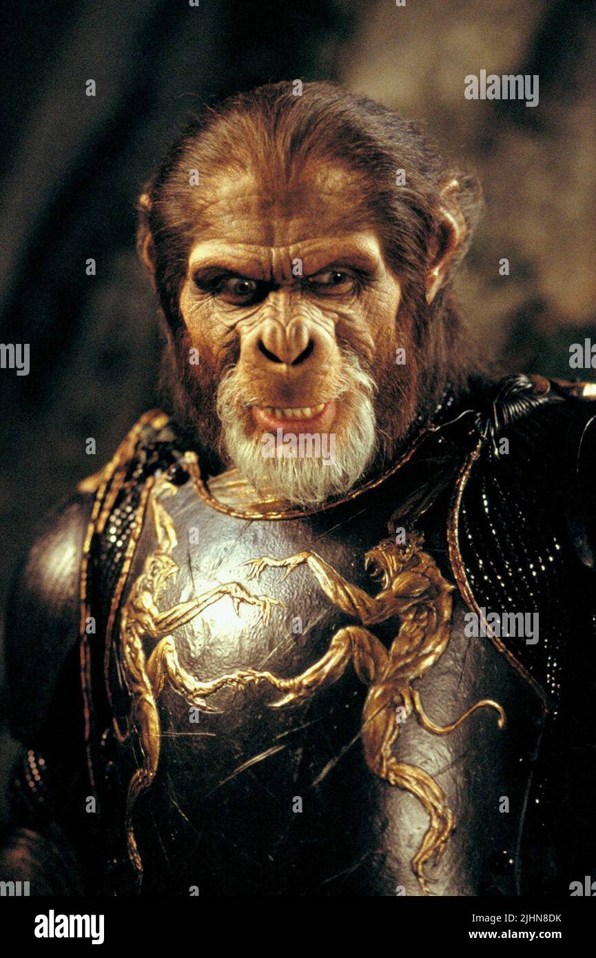 TIM ROTH, PLANET OF THE APES, 2001 Stock Photo