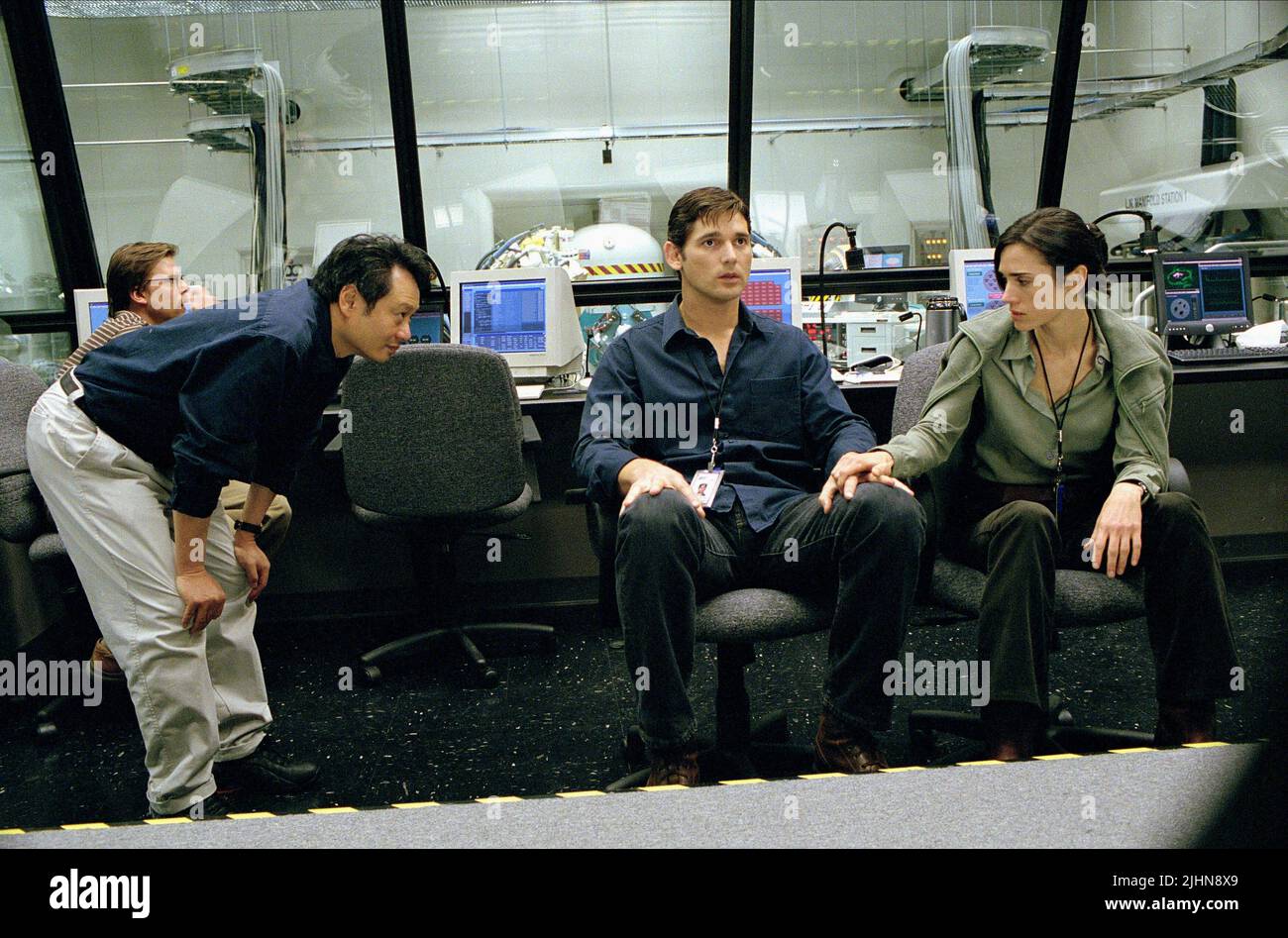 ANG LEE, ERIC BANA, JENNIFER CONNELLY, THE HULK, 2003 Stock Photo