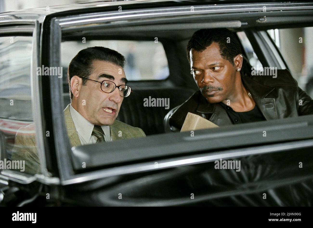 EUGENE LEVY, SAMUEL L. JACKSON, THE MAN, 2005 Stock Photo