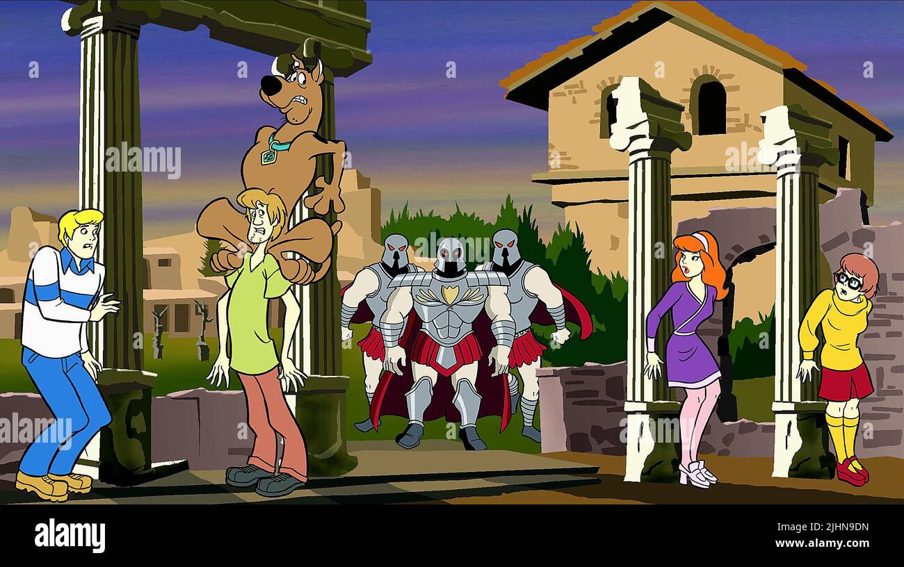FRED SCOOBY SHAGGY DAPHNE VELMA WHAT S NEW SCOOBY DOO 2002 Stock FRED SCOOBY SHAGGY DAPHNE VELMA WHAT S NEW SCOOBY DOO 2002 Stock