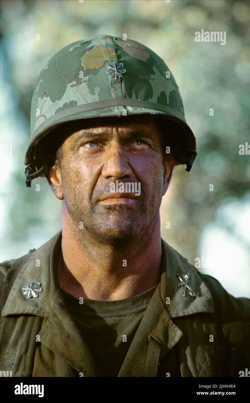 MEL GIBSON, WE WERE SOLDIERS, 2002 Stock Photo Alamy