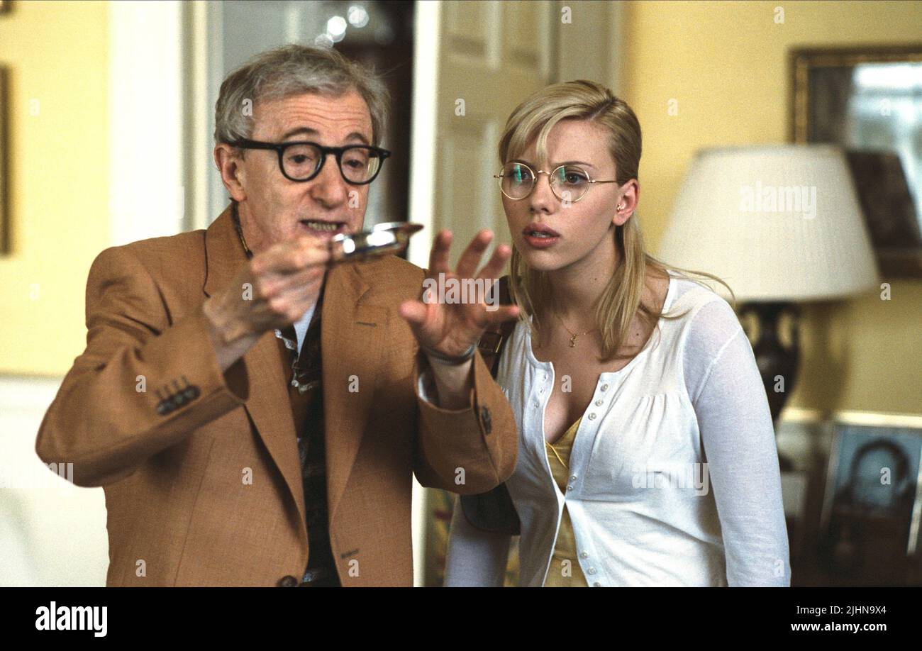 WOODY ALLEN, SCARLETT JOHANSSON, SCOOP, 2006 Stock Photo - Alamy
