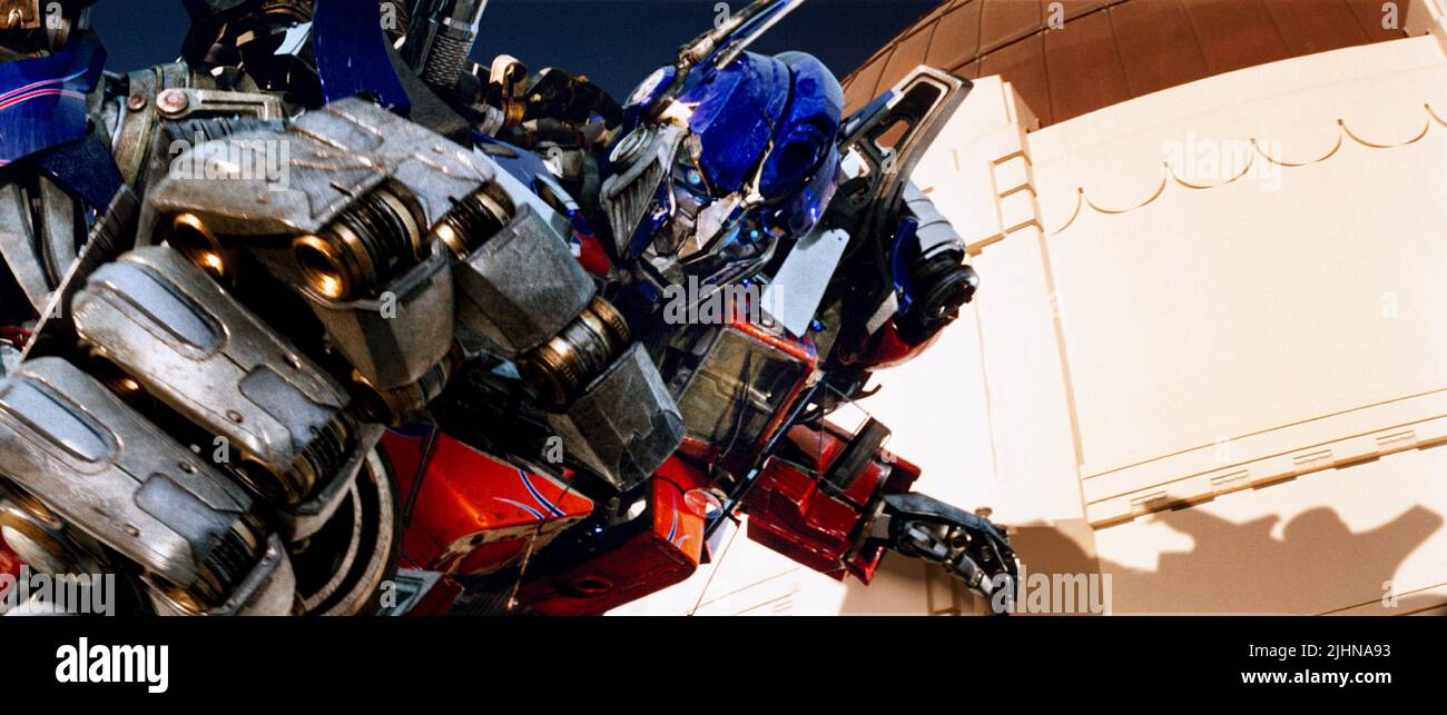 OPTIMUS PRIME, TRANSFORMERS, 2007 Stock Photo